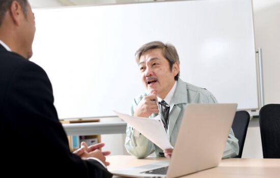 社長へのヒアリング